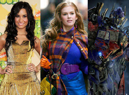 Demi Lovato, Isla Fisher, Transformers Demi Lovato, Isla Fisher, Transformers